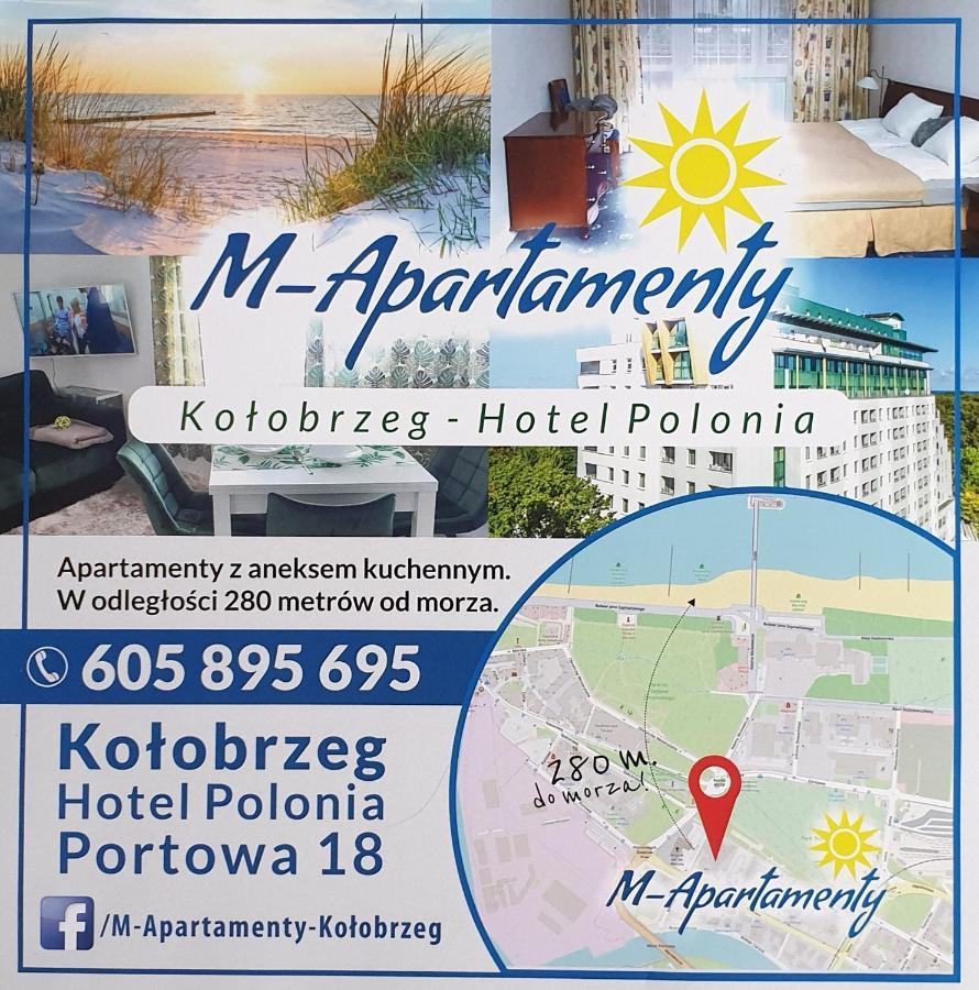 M-Apartamenty W Hotelu Polonia Kołobrzeg Exterior foto